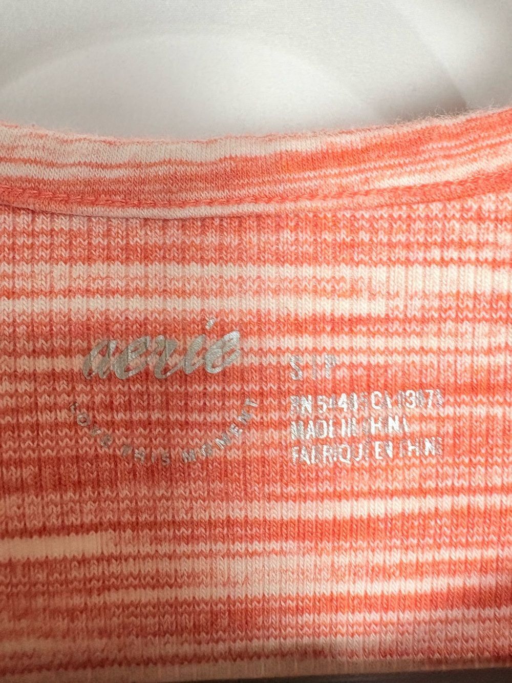Aerie Ruched Rib Tank Top size Small - Picture 3 of 5